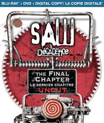Saw: The Final Chapter (Blu-ray/DVD, 2011, 2-Disc Set, Canadian; Includes...