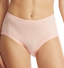 Hanky Panky XS / SMALL PlayStretch Natural Rise Supima Boyshort Panty NWOT Peach