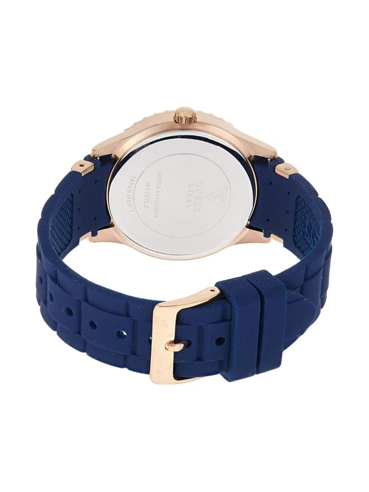Guess Ladies Valencia Multifunction Blue Dial Watch - W1157L3 NEW - Image 4 of 4