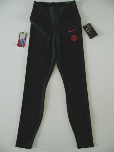 AR8127-010 Women's Nike Ohio State Sculpt Victory Tight Fit High Rise 8/8 Pant S