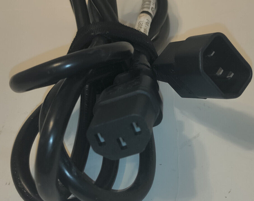 5 Pack 5ft C14 to C13 POWER EXTENSION/JUMPER CORD 3 PRONG FOR PDU,SERVER - Afbeelding 4 van 13