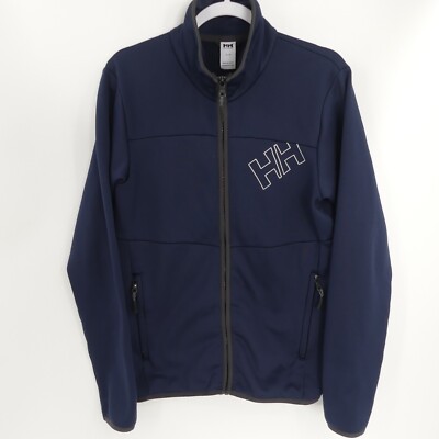 Helly Hansen Polartec Full Zip Softshell Jacket Blue Men's Small S