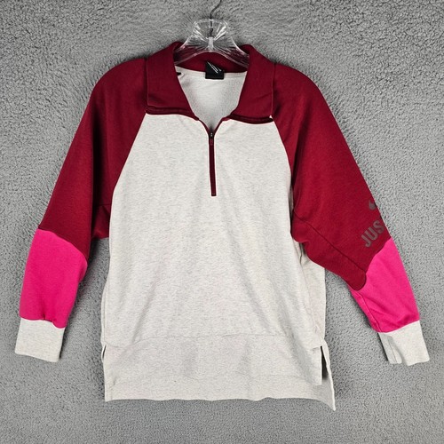 Nike Dri Fit Womens Size Small 1/4 Zip Pullover Endurance Sweatshirt AH8969