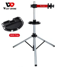 WEST BIKING Maintenance Bike Repair Stand Aluminum Bicycle Workstand with Tray