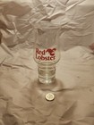 Vintage Red Lobster 1980s Hurricane Glass Cocktail Drink Restaurant Logo