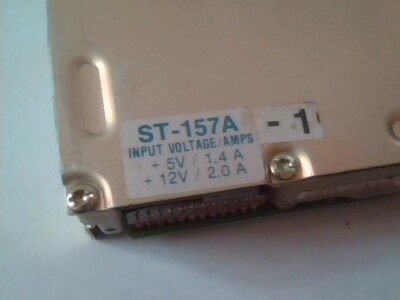 Hard Drive IDE Disk ST-157A-1 ST157A Seagate vintage 45MB 44MB 3.5