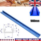 1000mm T-slot T-track Miter Track Jig Fixture Slot Woodworking Tool Aluminum UK