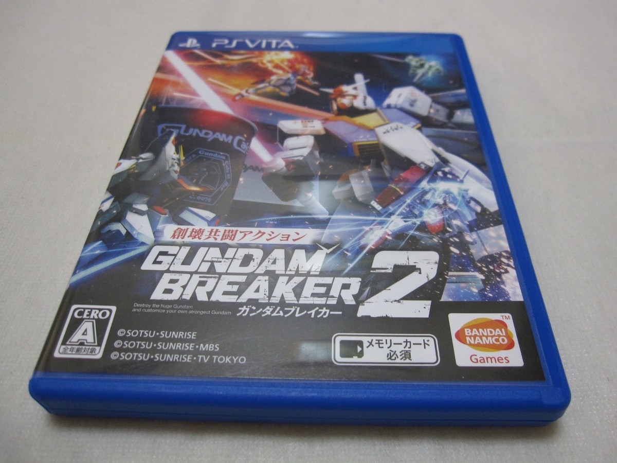 PS Vita Gundam Extreme VS-Force + Gundam Breaker 2 &amp; 3 &ndash; Cartucce JP Versione