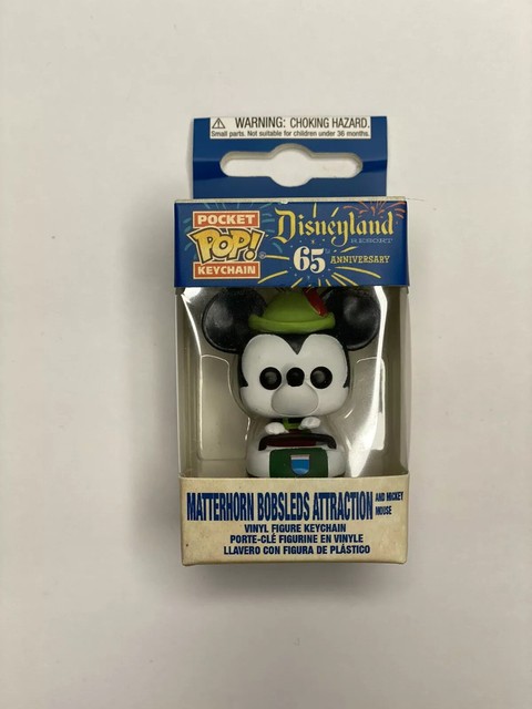 Funko Pop Keychain Disney 65th Mickey Matterhorn Bobsleds Attractionn for sale online | eBay