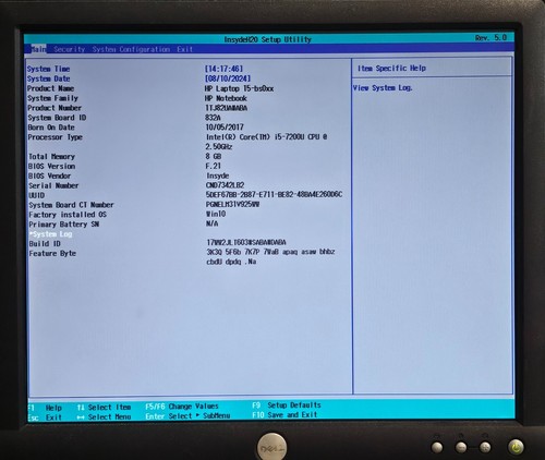 HP Laptop 15.6" 15-bs0xx Motherboard (924751-601 LA-E801P) - Afbeelding 3 van 3