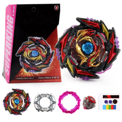 Beyblade BURST SuperKing B-170 Death Abyss Diabolos 5.F '1S W/ Launcher Gift Toy Beyblade BURST SuperKing B-170 Death Abyss Diabolos 5.F '1S W/ Launcher Gift Toy