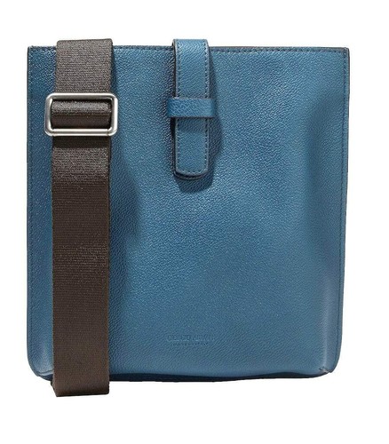 Giorgio Armani Y2M199 Hombre Cuero Azul Turquesa Bandolera Bolso para el  Hombro $1295 | eBay