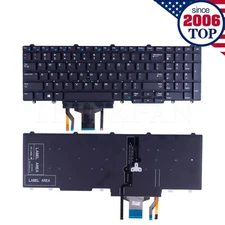 Genuine US Backlit Keyboard for Dell  Precision 3510 3520 7510 7520 7710 7720