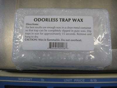  New Trap Wax Trapping Supplies Over a Full Pound
