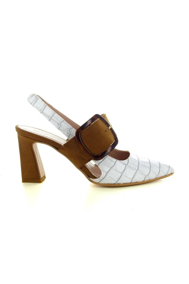 Modernissime Chanel C/Boucle, Femme - Art. 141COC-BICU (Blanc/Cuir) - Photo 1/1