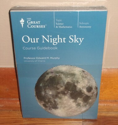 OUR NIGHT SKY-Professor Murphy-GREAT COURSES-2 DVD & Guidebook-BRAND NEW, SEALED