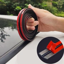 Rubber Car Window Edge Sealing Strips Auto Roof Windshield Sealant Protector