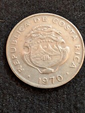 Costa Rica 50 Centimos 1970 XF