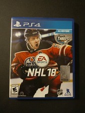NHL 18 (Sony PlayStation 4, 2017)