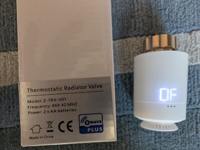 Smart Home *** Z-Wave *** Z-TRV-V01 Thermostat UND aërQ Temperatursensor
