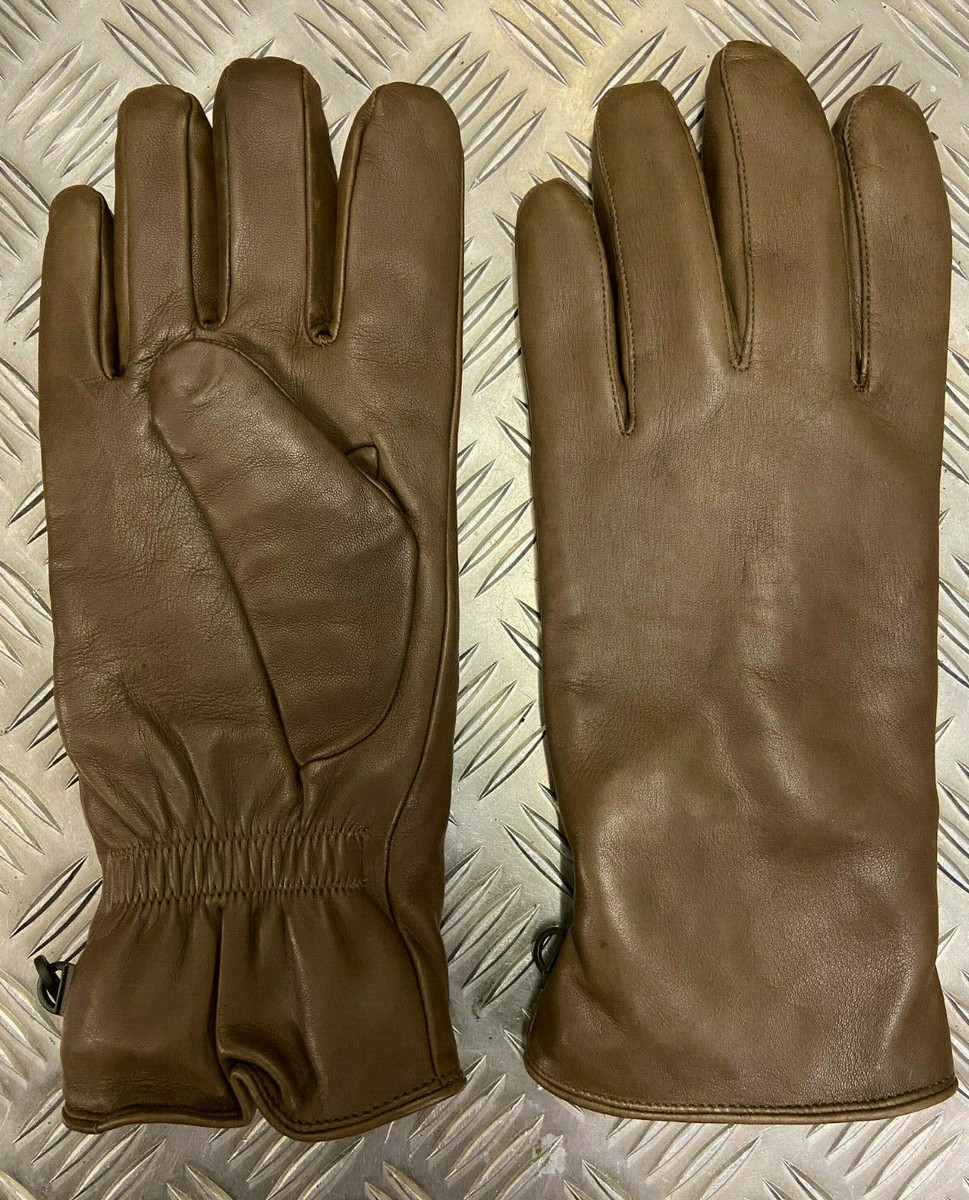 British Military Brown Leather Combat Gloves MK2 MVP All Sizes