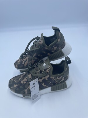 NWT Adidas Originals NMD R1 J Olive Ultra Strata shoes HQ1652 Boost