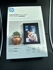 HP ADVANCED PHOTO PAPER ENHANCE PHOTOS DESIGNED FOR INKJET PRINTERS 100 SHEETS