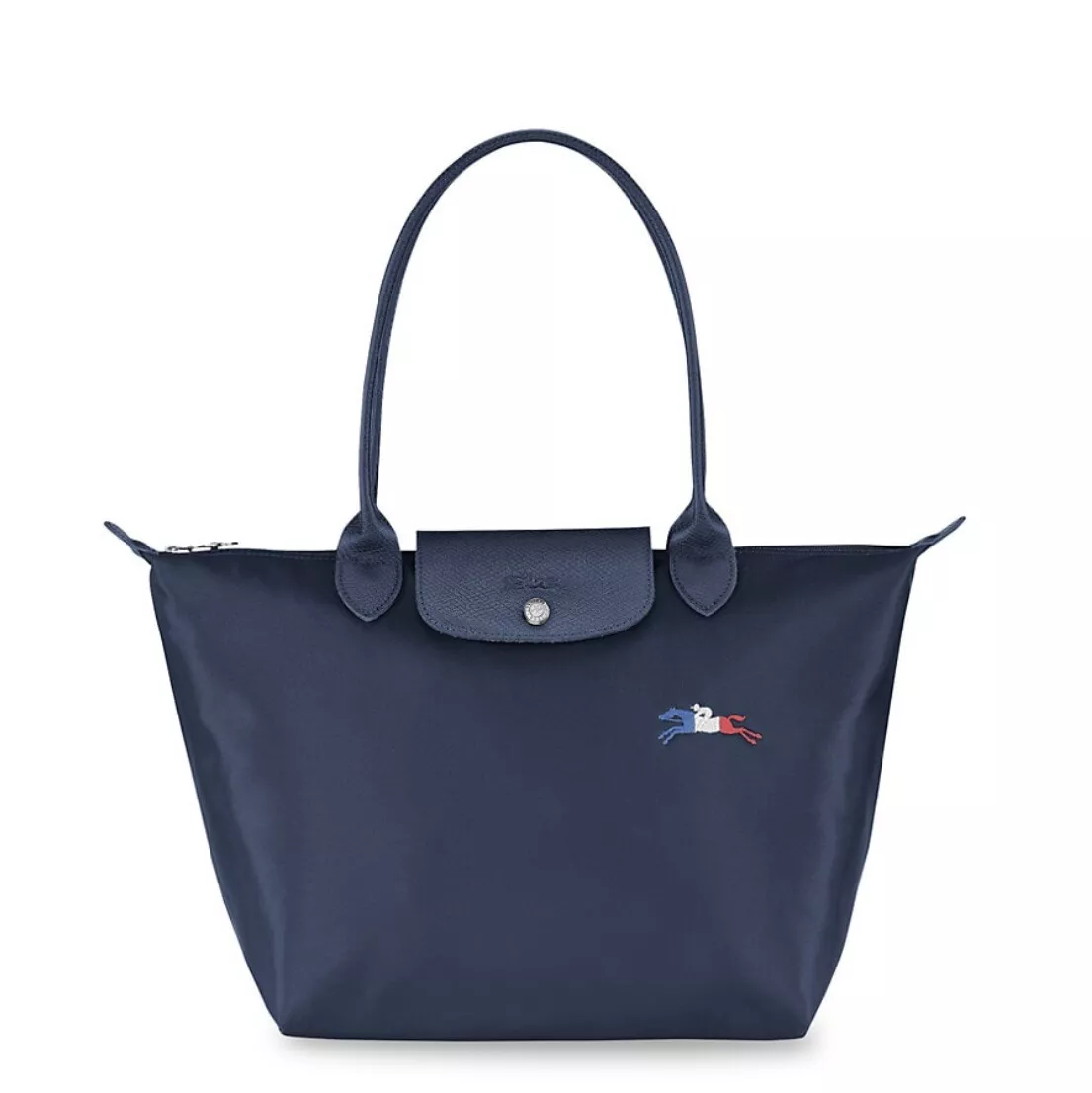 Longchamp Le Pliage Tr s Paris Small Shoulder Tote Navy New