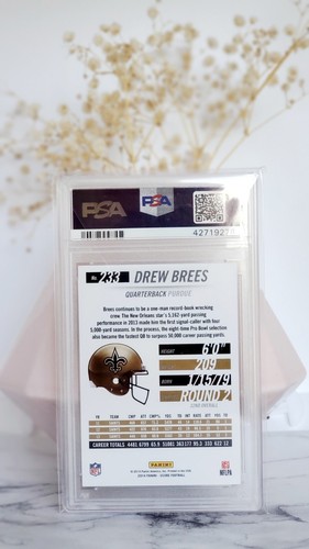 2014 Score Drew Brees SSP/35 rifrattore a prova d'artista PSA 9 nuovo di zecca! - Foto 2 di 2
