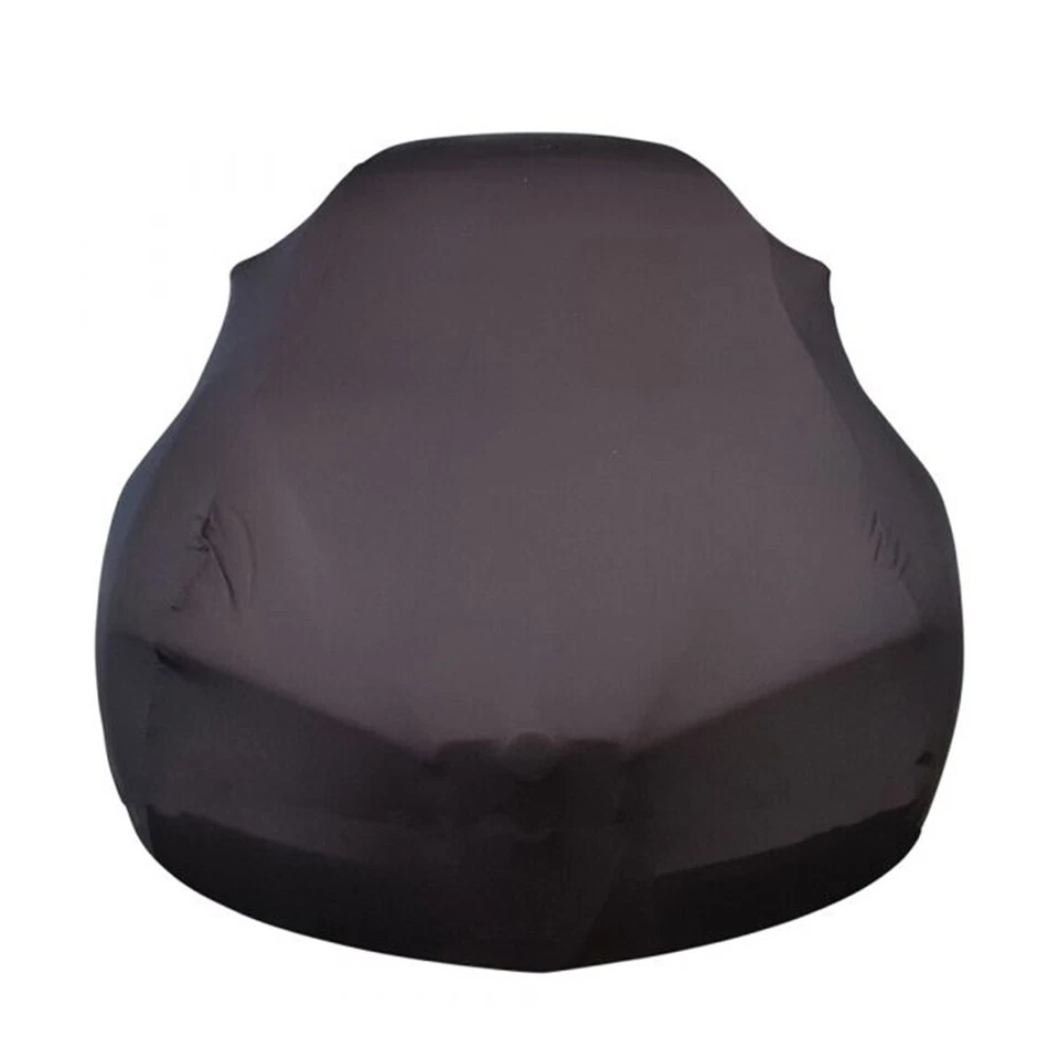 Cubierta de coche elástica a prueba de polvo personalizada negra para Alfa Romeo Brera 2006-2011 Foto 2 de 4