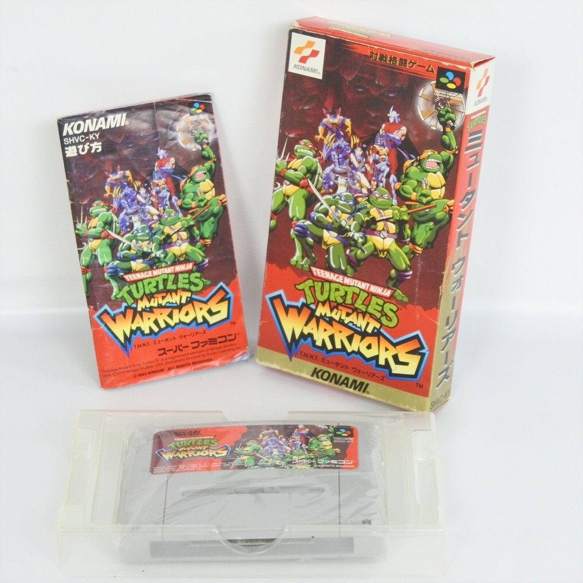 Teenage Mutant Ninja TURTLES MUTANT WARRIORS TMNT Super Famicom