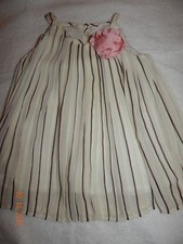 EUC Janie  Jack Girls 6-12 ART DECO DARLING Pleated Chiffon Dress FANCY