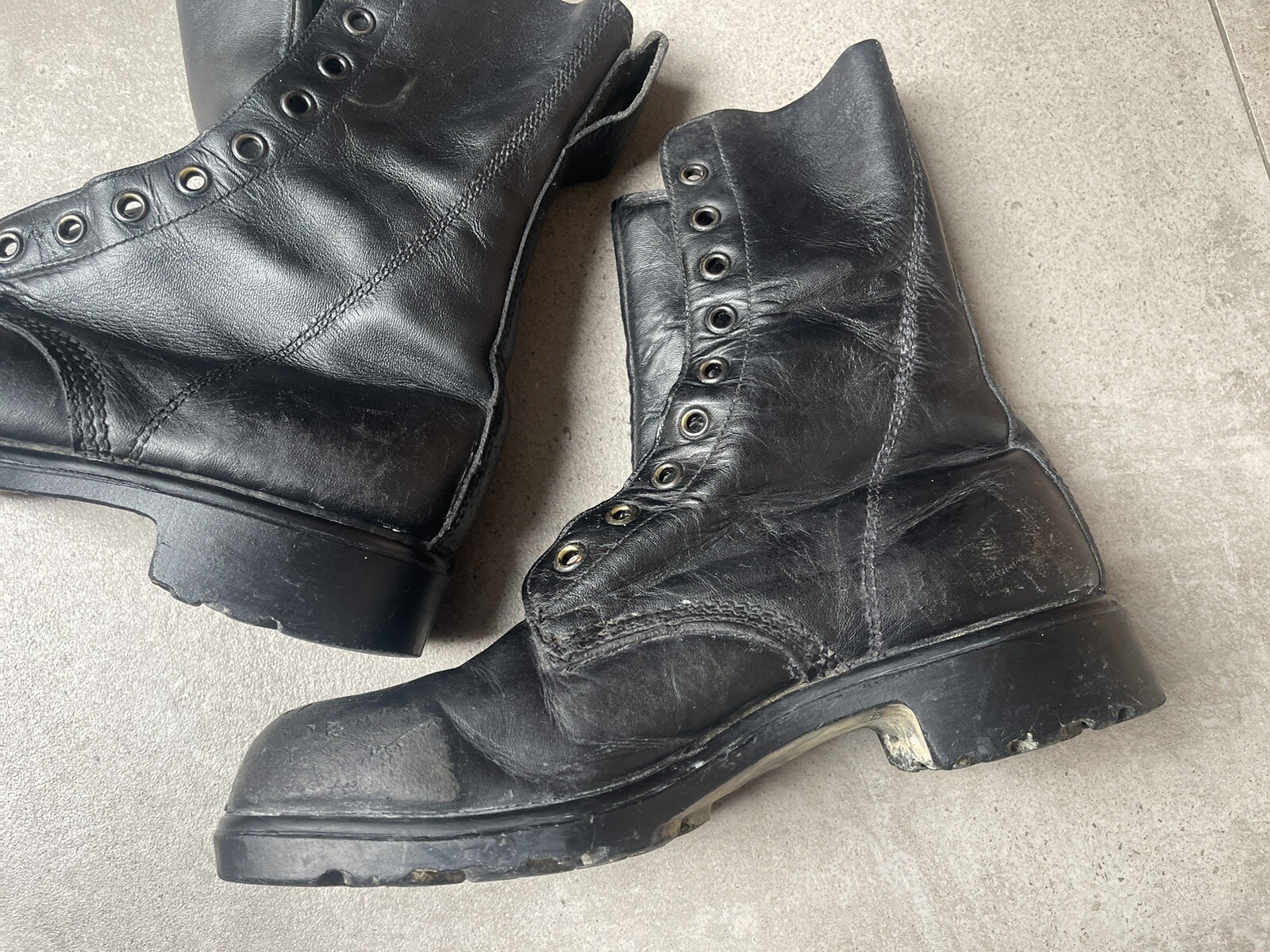 British Army DMS High Leg Combat Boots 276 eBay