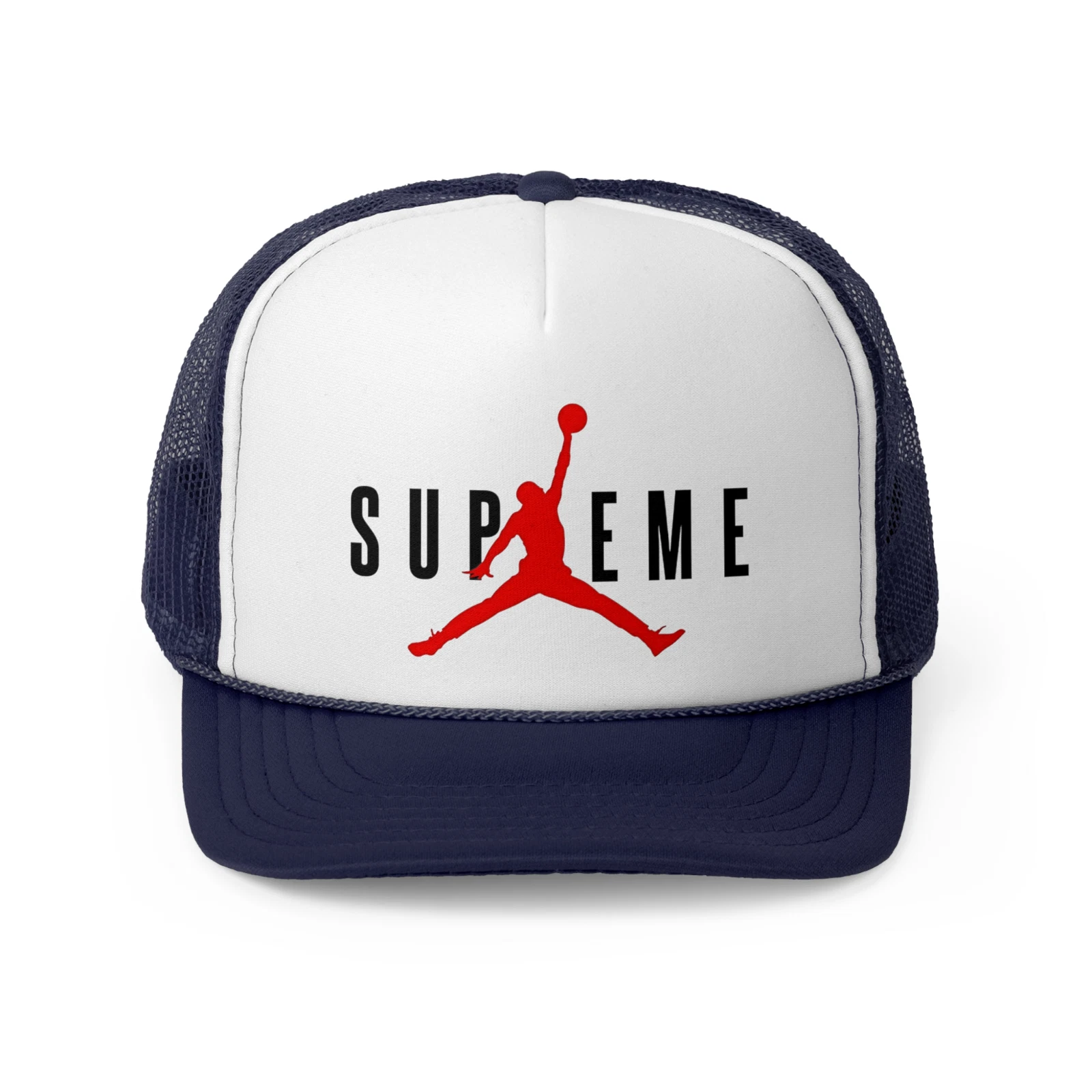 Casquette chapeau de camionneur en maille Supreme Jordan Snapback