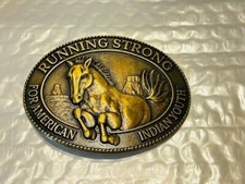 Belt Buckle - Running Strong for American Indian Youth