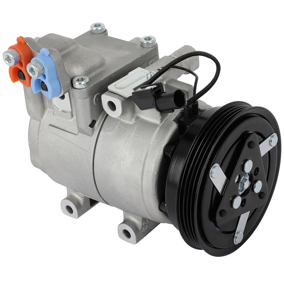 AC Compressor Fits Hyundai Elantra 2.0 2001 2002 2003 2004 2005 2006 CO 10926C - Imagem 4 de 4