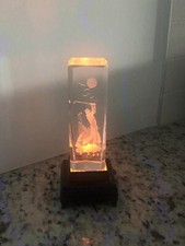 Golf Light Up Decor Etched Glass