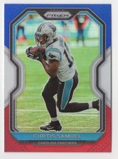 2020 Panini Prizm Red, White and Blue Curtis Samuel Carolina Panthers #235