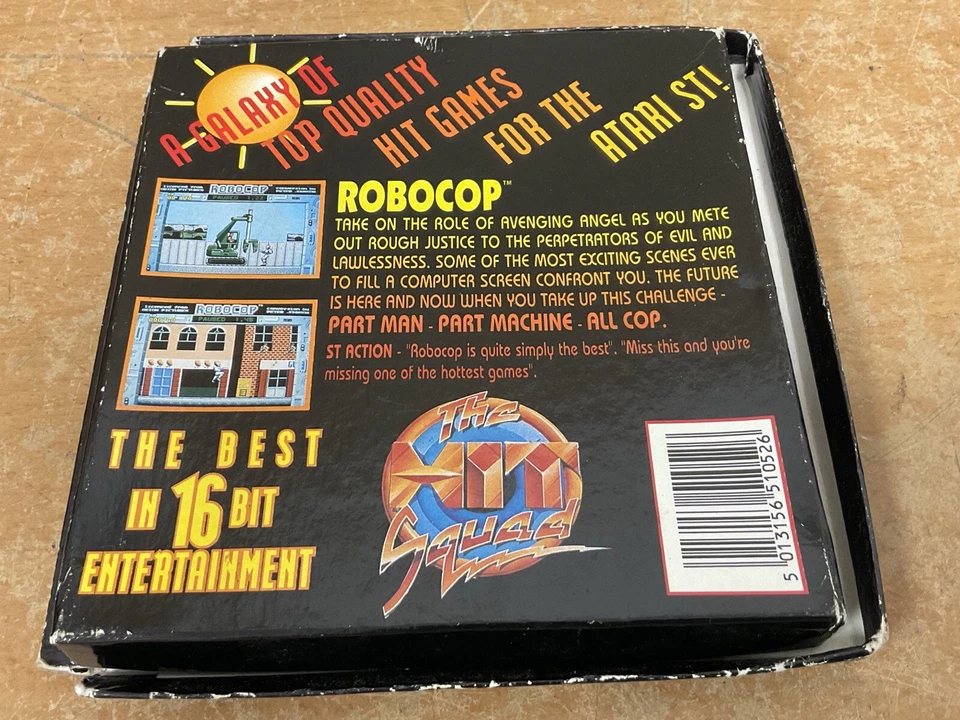 Robocop Atari ST Video Game Disk Boxed Platformer Action Classic - Image 3 of 4