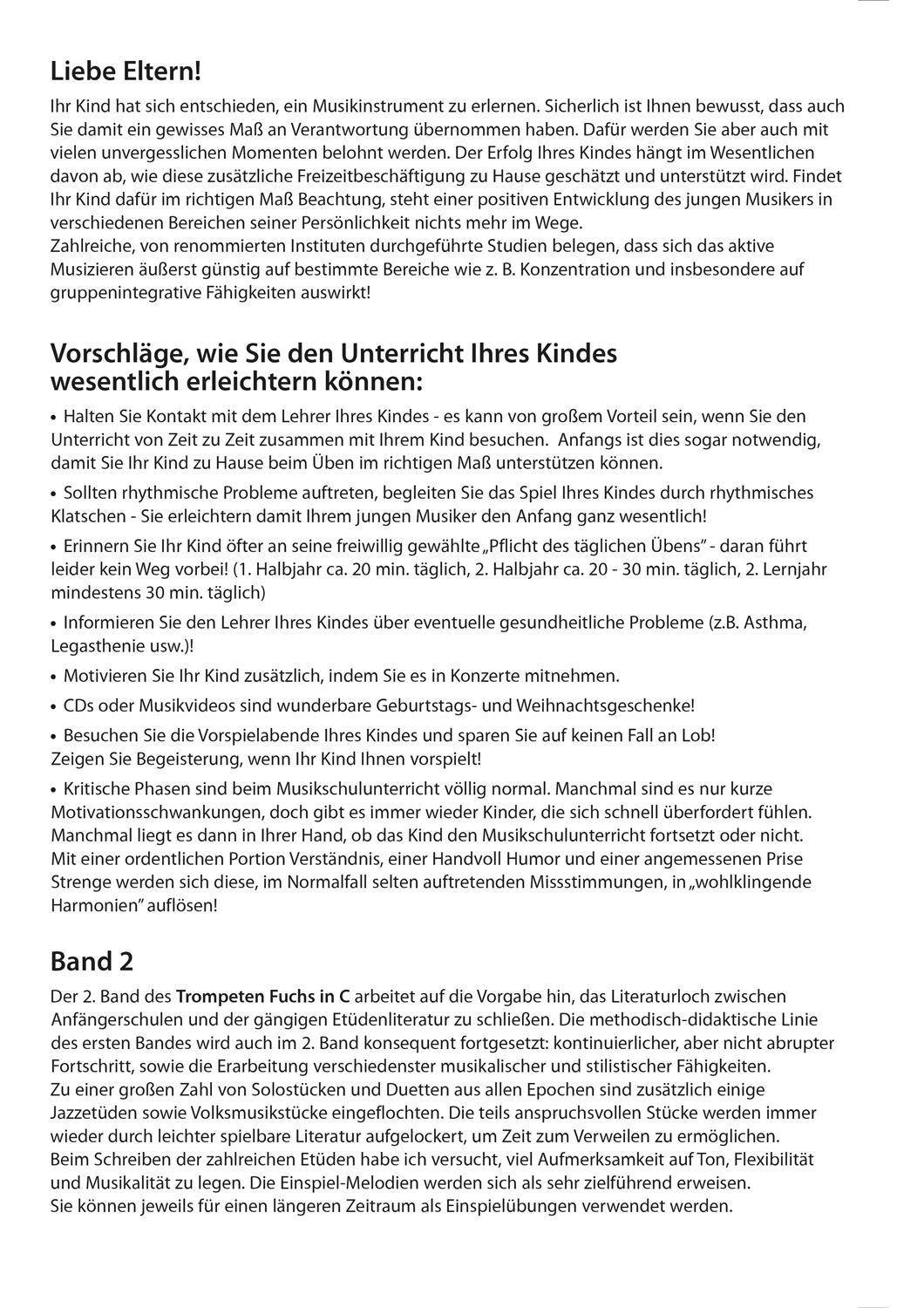 Thumbnail - Trompeten Fuchs 2, Ausgabe In C Für Posaunenchor, Stefan Dünser