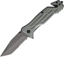 New ElitEdge Rescue Linerlock A/O Gray 10-A97TGY