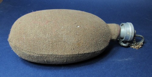 ANCIENNE GOURDE MILITAIRE 1938-45 WW2 AVEC SA HOUSS - Bild 6 von 10