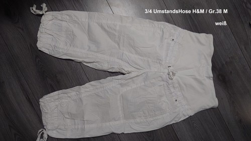 Umstandsmode Sommer Winter im paket 4 Schwangerschafts Hosen H&M etc Gr. 38 / 42 - Bild 2 von 5