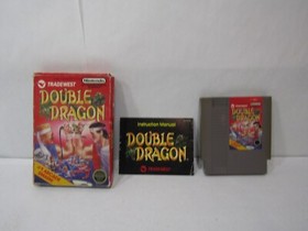 Nintendo NES Double Dragon (Damaged Boxed Complete W/ Manual)