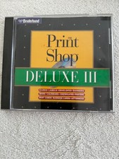 Broderbund THE PRINT SHOP DELUXE III 1996