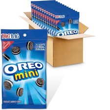 Nabisco Oreo Mini Chocolate Sandwich Cookies - Big Bag  3 Ounce, 12 Count 
