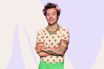 Kleines A6 Harry Styles Poster (nagelneu)