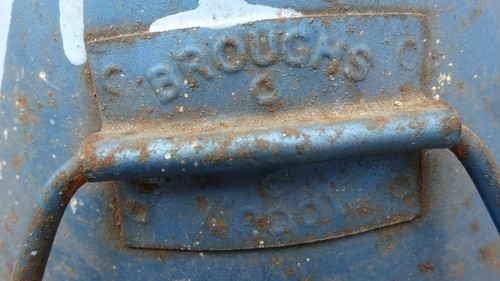 Vintage Esso Blue Paraffin Can In Original Condition Large Drum Job Lot - Picture 13 of 24