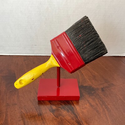 TMS Paint Brush Statue Sculpture William Shakespeare Quote Art Display *Read*