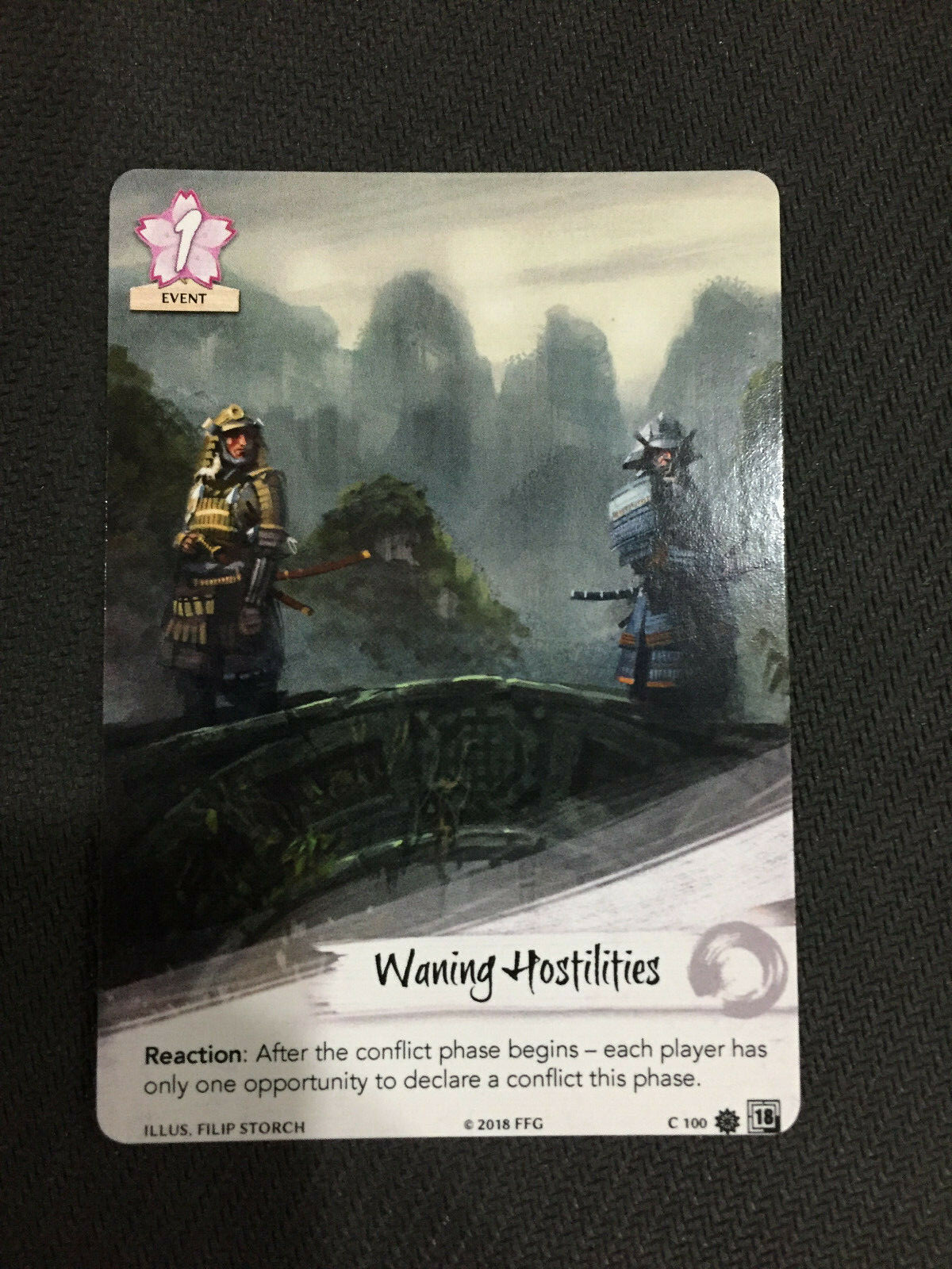 3x Legend of the Five Rings LCG L5R - Waning Hostilities - Promo Card ...